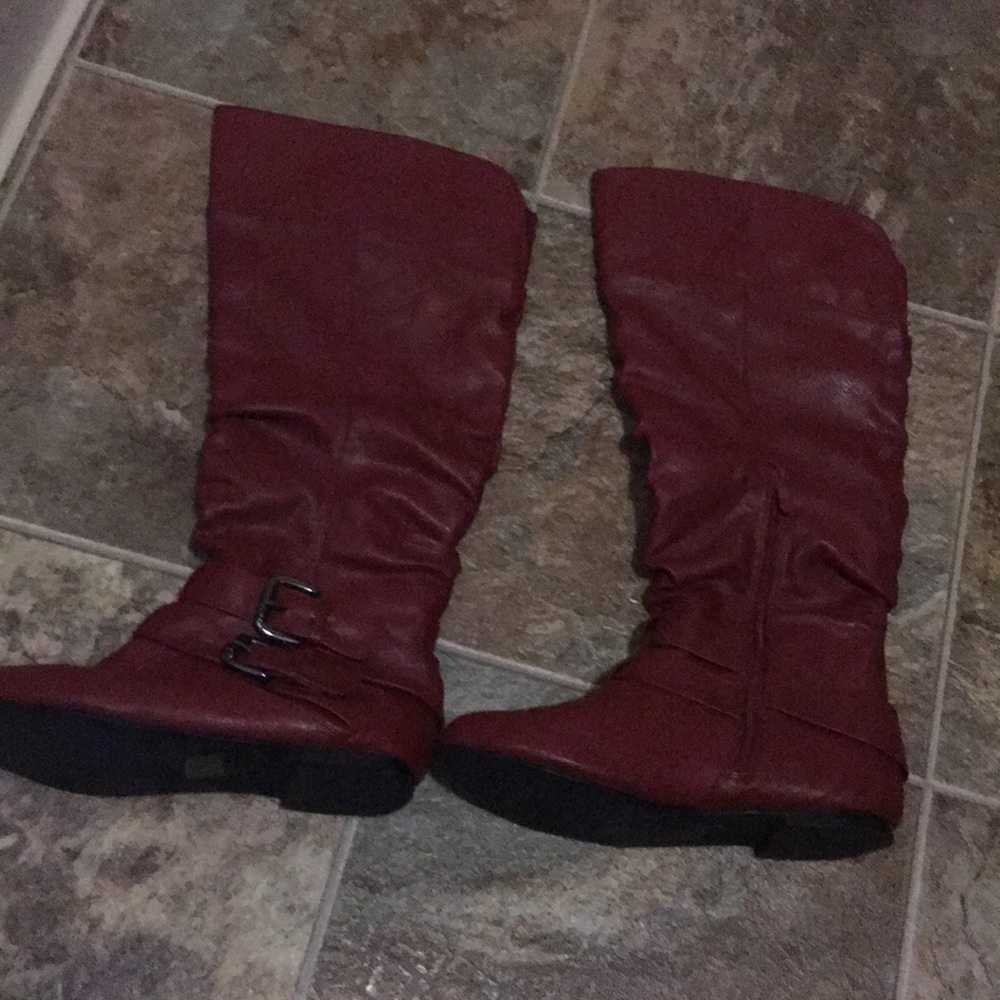 Red boots